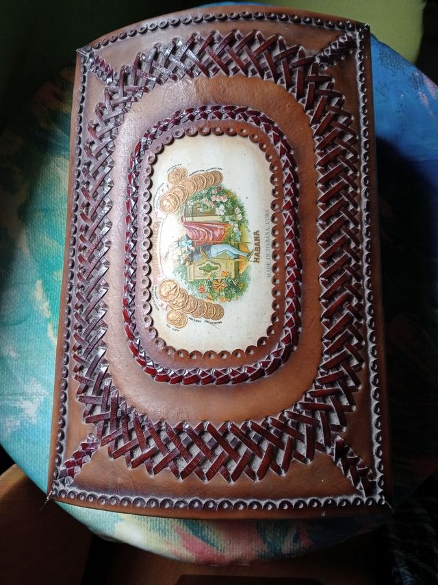 Caja de puros artesana