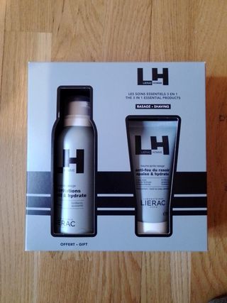 Espuma y bálsamo de afeitado Lierac Homme