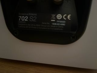 Altavoces Bowers  Wilkins 702 S2