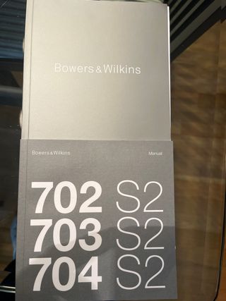 Altavoces Bowers  Wilkins 702 S2