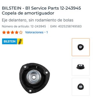 amortiguadores y copelas delanteras audi 8VA,8VF