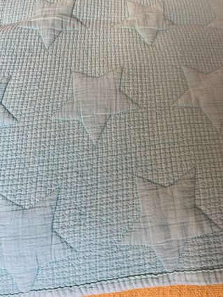 Colcha cuna 100x120 cm zara home menta 