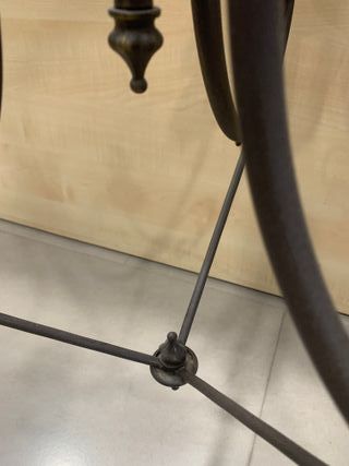 Lampara de techo candelabro