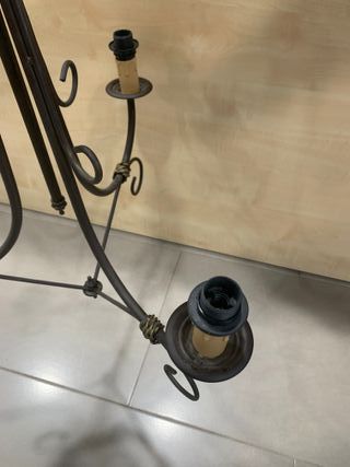 Lampara de techo candelabro