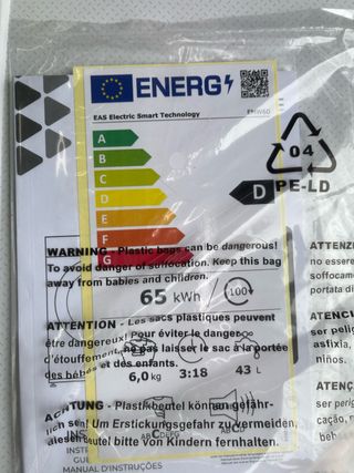 LAVADORA EAS ELECTRIC 6 KG ✅🚚