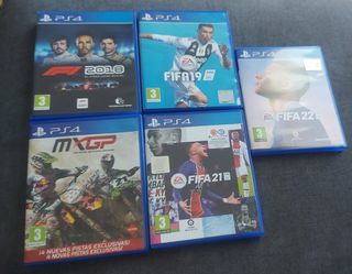 Lote juegos Ps4