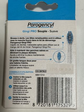 Cabezal / Cepillo Parogencyl y Fluocaril