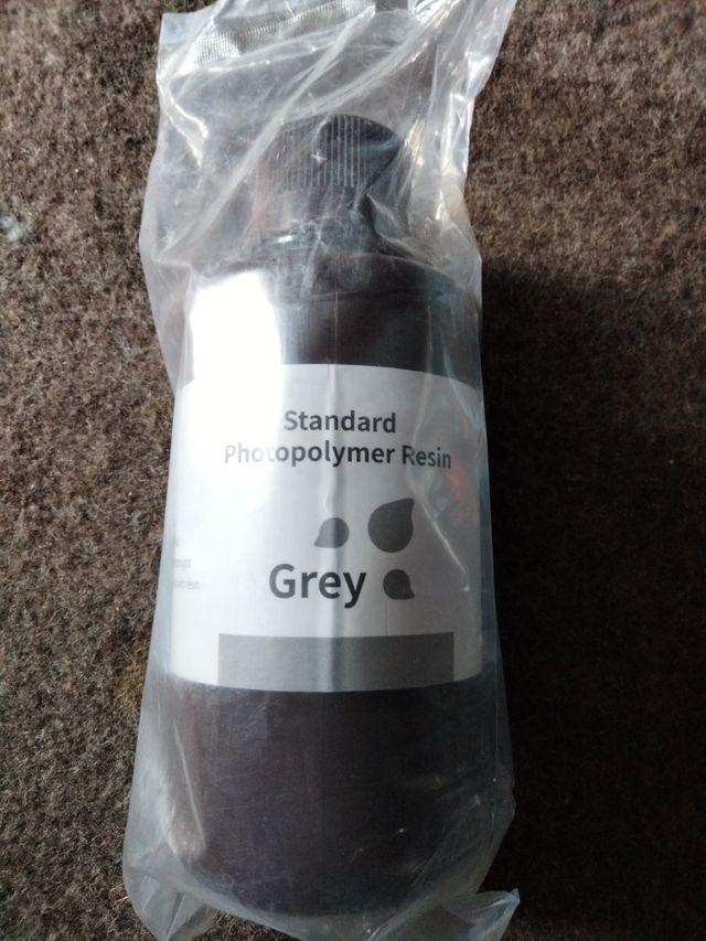 3d resina elegoo grey