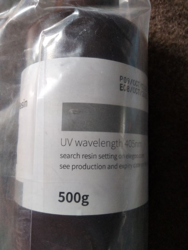 3d resina elegoo grey