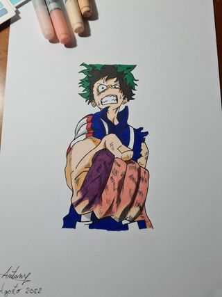 Disegno Deku My Hero Academia