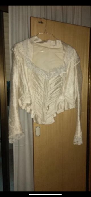 Traje fallera blanco