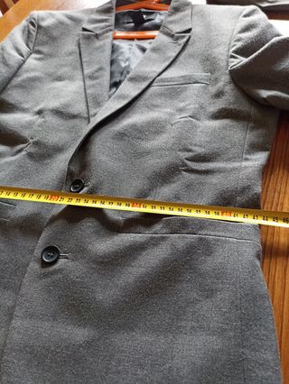 Giacca uomo grigio scuro