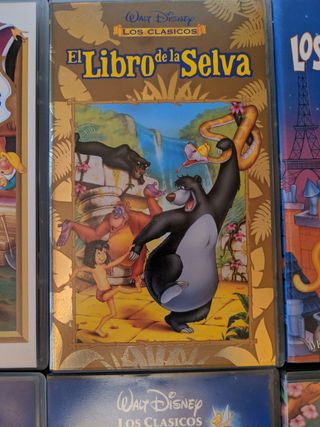 VHS PELÍCULAS DISNEY