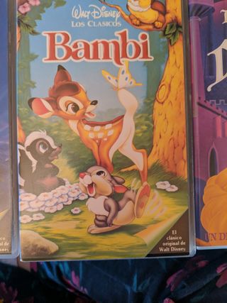 VHS PELÍCULAS DISNEY