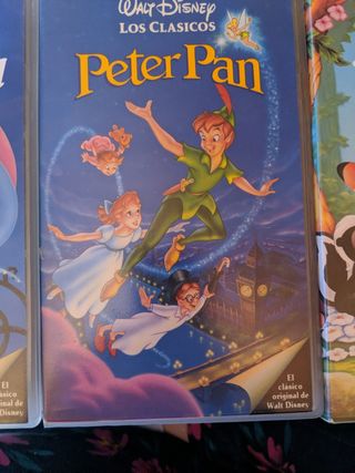 VHS PELÍCULAS DISNEY