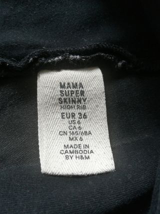 Pantalón embarazada