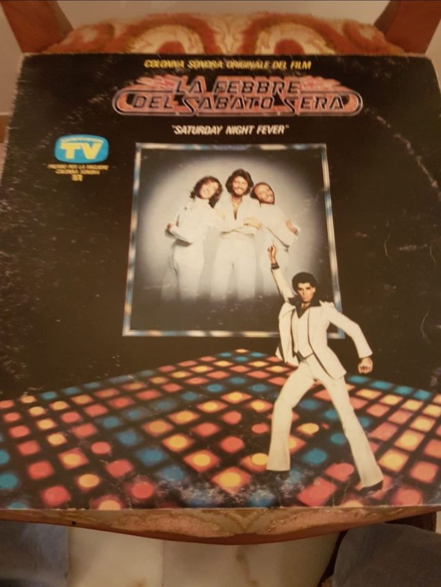Vinile la febbre del sabato sera