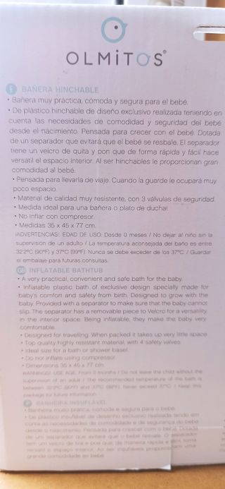 Bañera hinchable +0m