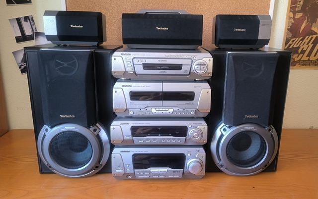 Reproductor de música altavoces woofers.