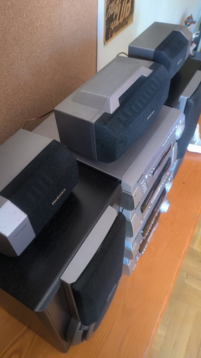 Reproductor de música altavoces woofers.