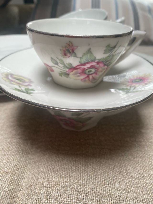 Tazas café de porcelana