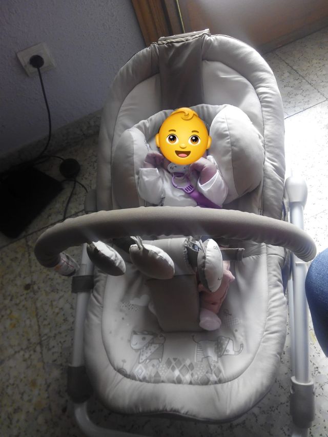 Amaca abatible bebé