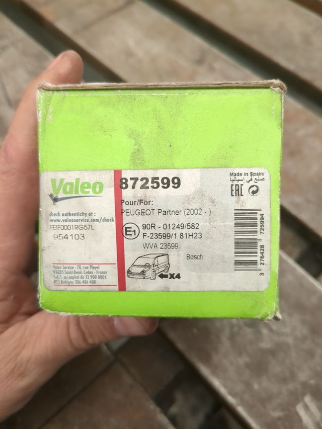 Pastillas freno Puegeot/Citroen/Opel/Vauxhall