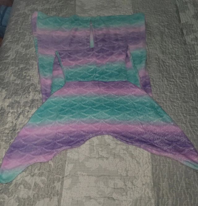 Manta cola de sirena