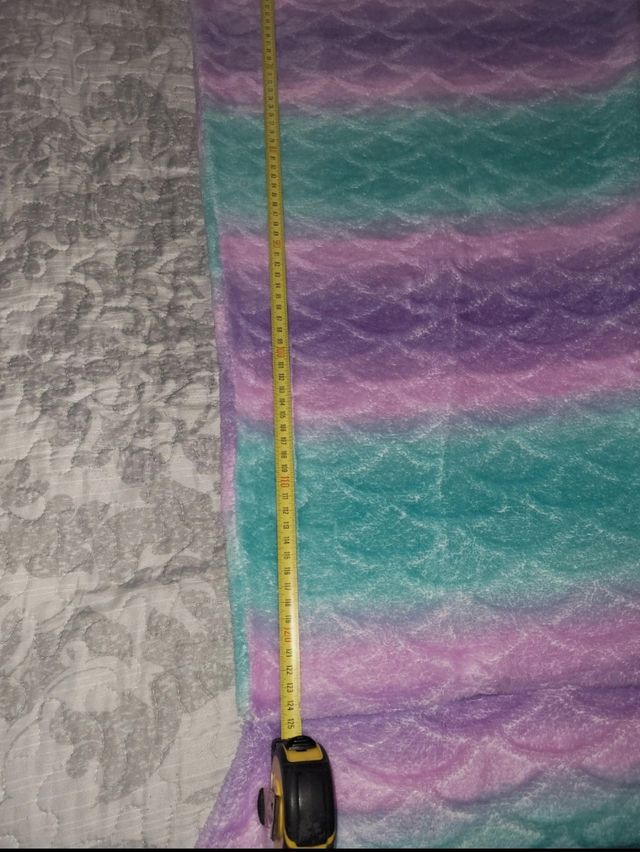 Manta cola de sirena