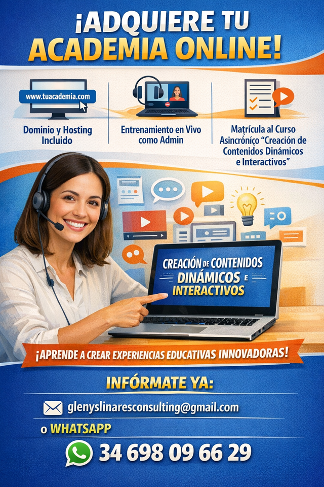 Adquiere MOODLE para ru academia online