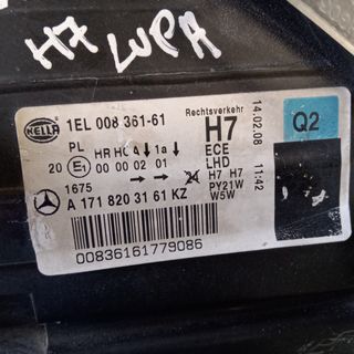 FARO DELANTERO IZQUIERDO MERCEDES SLK AÑO 2005