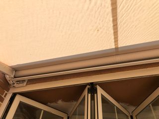 Toldo eléctrico encofrado - 4,5m ancho x 3m largo
