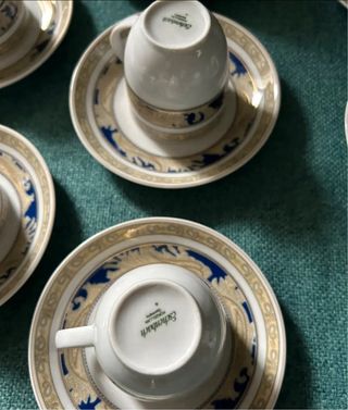 Servito da caffe’ in porcellana tedesca Eschenbach