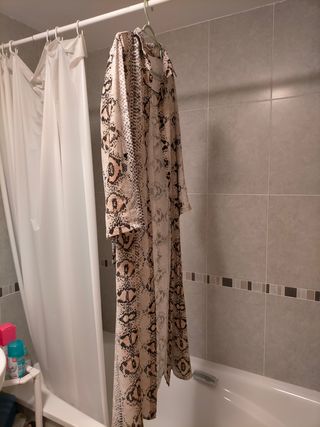 Vestido animal print serpiente