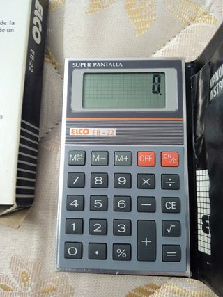 Calculadora ELCO antigua