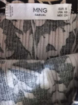 Mono estampado de Mango