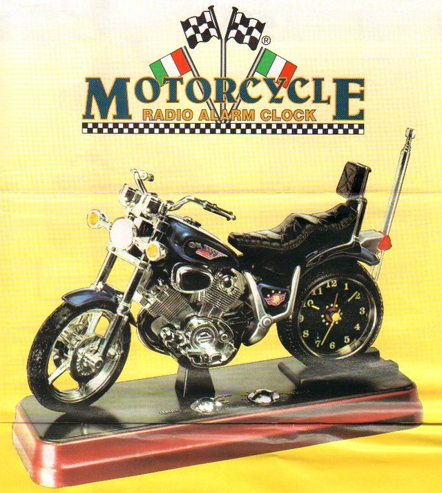 RADIO SVEGLIA OROLOGIO MOTORCYCLE