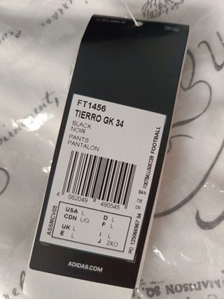 PANTALÓN PORTERO ADIDAS 3/4ADULTO CON PROTECCIONES