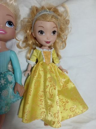 Lote 5 muñecas Disney