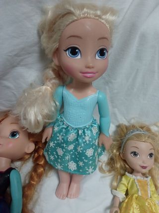 Lote 5 muñecas Disney