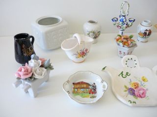 FIGURAS. ADORNOS CERÁMICA. 1 € UNIDAD