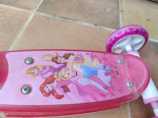 Patinete niña princesas