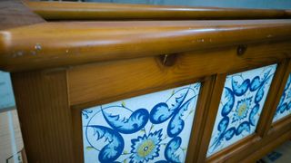 Oferta Jardinera/ Macetero madera maciza