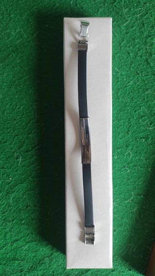 Bracciale acciaio e oro