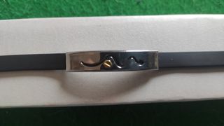 Bracciale acciaio e oro