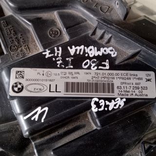 FARO DELANTERO IZQUIERDO BMW SERIE 3 F30 AÑO 2014