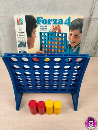 Forza 4 - Gioco da Tavolo Vintage - Completo MB Gi