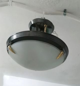 Lámpara de techo negra