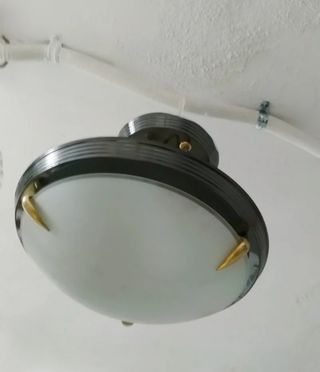 Lámpara de techo negra