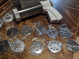 Pistola spara biscotti 